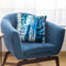 Metro Blue Throw Pillow By Andrea Haase