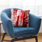 Metro Red Throw Pillow By Andrea Haase