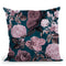 Moody Flowers I Throw Pillow By Andrea Haase