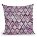 Morocco Tile Blush Throw Pillow By Andrea Haase