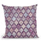 Morocco Tile Blush Throw Pillow By Andrea Haase