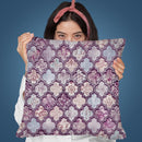Morocco Tile Blush Throw Pillow By Andrea Haase