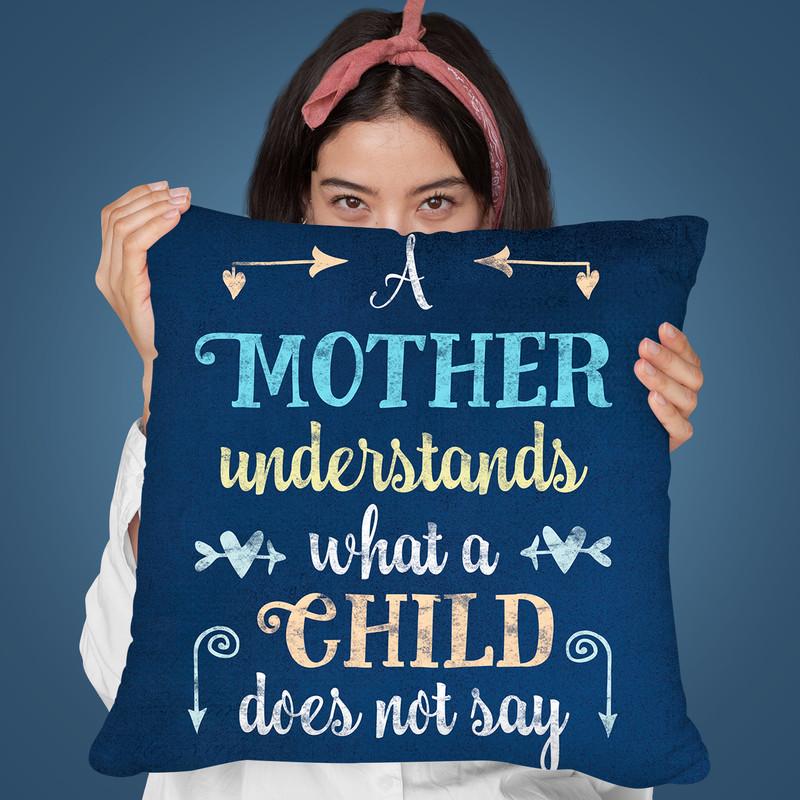 Mother Understands Throw Pillow By Andrea Haase