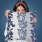 Neutral Leaf Throw Pillow By Andrea Haase
