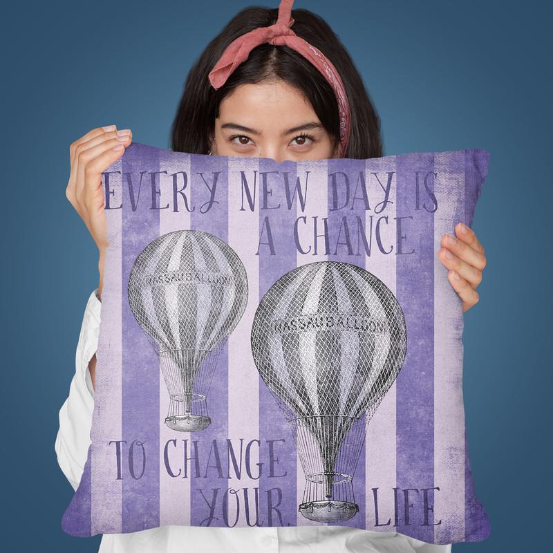New Day Throw Pillow By Andrea Haase