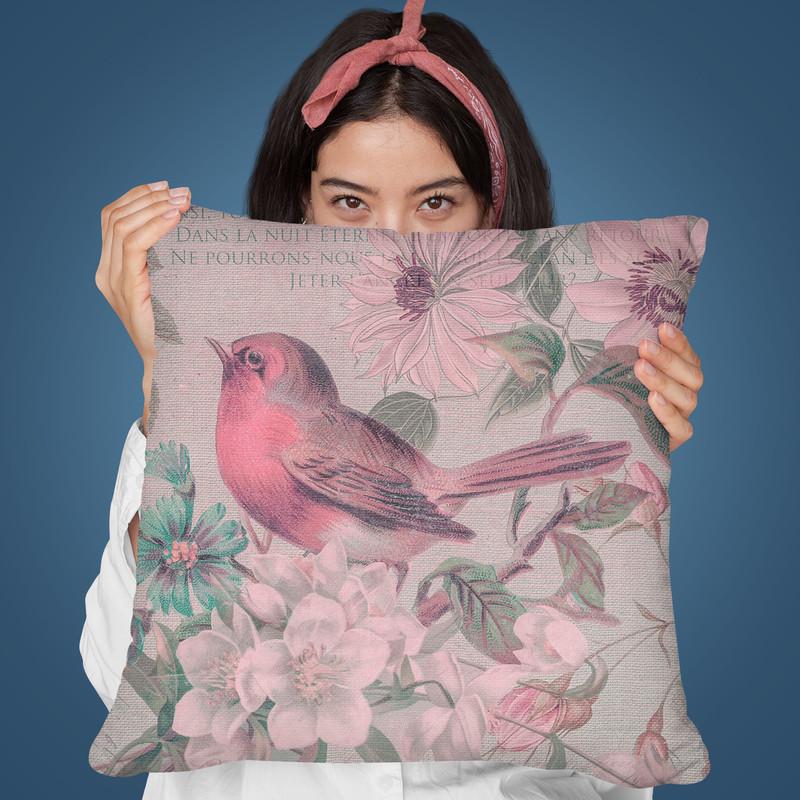 Nightingale Throw Pillow By Andrea Haase
