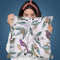 Nostalgic Bird Pattern I Throw Pillow By Andrea Haase