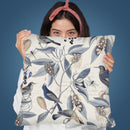Nostalgic Bird Pattern Iii Throw Pillow By Andrea Haase