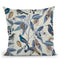Nostalgic Bird Pattern Iv Throw Pillow By Andrea Haase