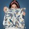 Nostalgic Bird Pattern Iv Throw Pillow By Andrea Haase