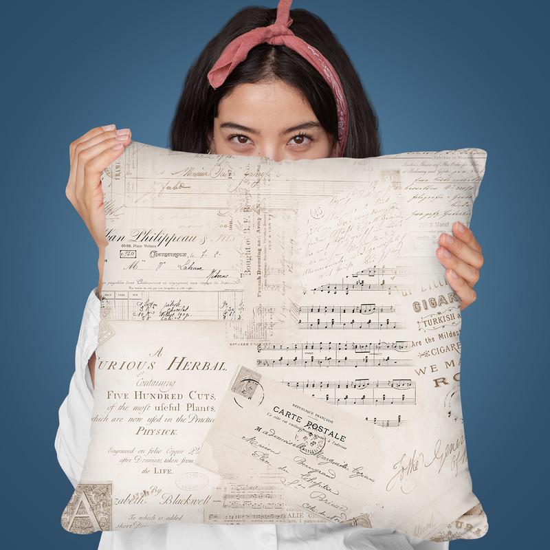 Nostalgic Kitsch Throw Pillow By Andrea Haase