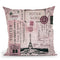 Nostalgic Paris Throw Pillow By Andrea Haase