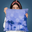 Oasis Blue Throw Pillow By Andrea Haase