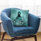 Octopus Teal Throw Pillow By Andrea Haase