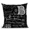 Old Lettering I Throw Pillow By Andrea Haase
