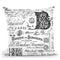Old Lettering Throw Pillow By Andrea Haase