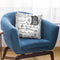 Old Lettering Throw Pillow By Andrea Haase