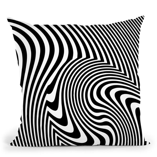Op Art Throw Pillow By Andrea Haase