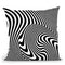 Op Art Throw Pillow By Andrea Haase