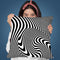 Op Art Throw Pillow By Andrea Haase