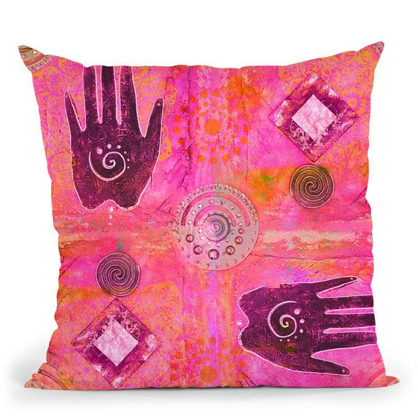Oriental Ii Throw Pillow By Andrea Haase