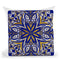 Oriental Tiles Blue Gold I Throw Pillow By Andrea Haase