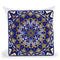 Oriental Tiles Blue Gold Iv Throw Pillow By Andrea Haase