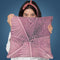 Palm Pink I Throw Pillow By Andrea Haase