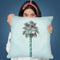 Palm Tree Moon Throw Pillow By Andrea Haase