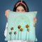 Palm Trees Moon Throw Pillow By Andrea Haase