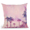 Palmtree Beach Throw Pillow By Andrea Haase