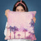 Palmtree Beach Throw Pillow By Andrea Haase