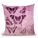 Papillon D Amour I Throw Pillow By Andrea Haase