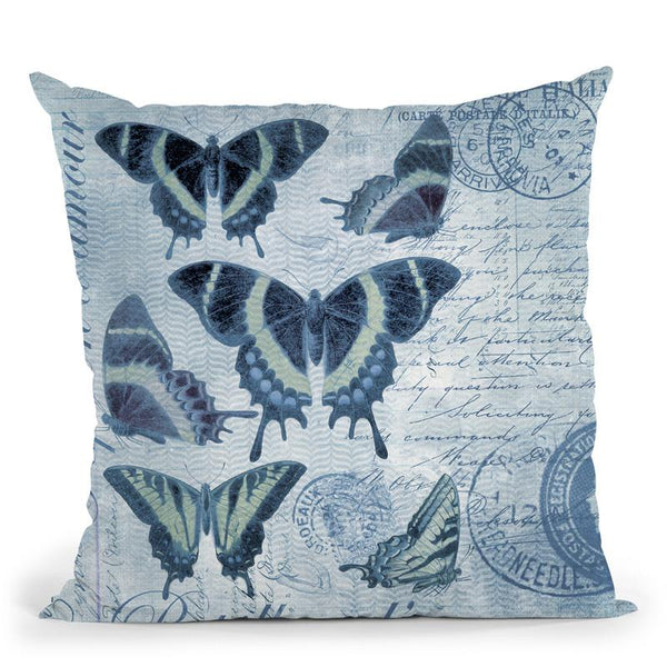 Papillon D Amour Throw Pillow By Andrea Haase