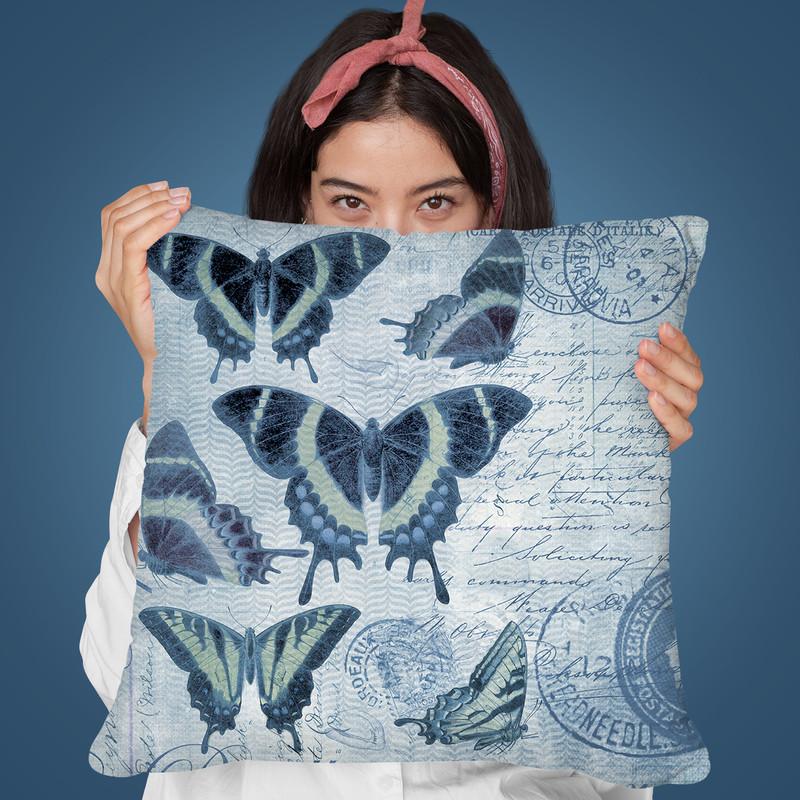 Papillon D Amour Throw Pillow By Andrea Haase