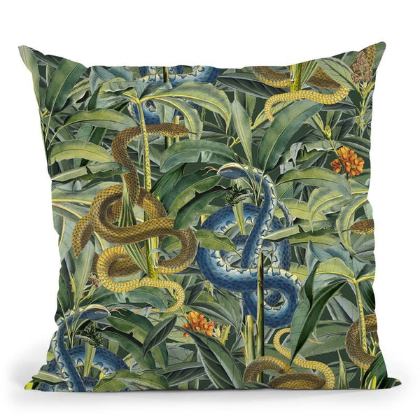 Paradise Lost I Throw Pillow By Andrea Haase