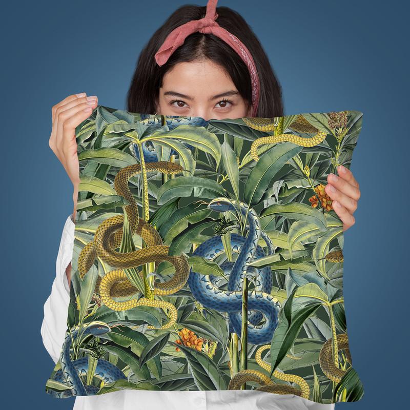 Paradise Lost I Throw Pillow By Andrea Haase