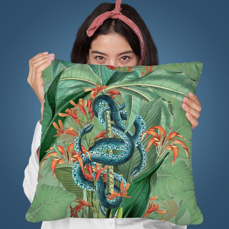 Paradise Lost Throw Pillow By Andrea Haase