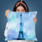 Paris Blue I Throw Pillow By Andrea Haase