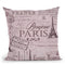 Paris Bonjour I Throw Pillow By Andrea Haase