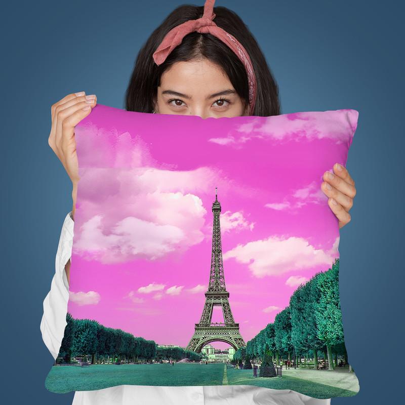 Paris Sky Throw Pillow By Andrea Haase