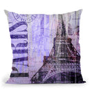 Paris Throw Pillow By Andrea Haase