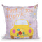 Part Time Hippie Throw Pillow By Andrea Haase