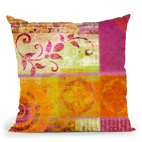 Passion I Throw Pillow By Andrea Haase