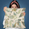 Patchwork Autumn Leaf Throw Pillow By Andrea Haase