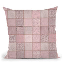 Patchwork Ii Throw Pillow By Andrea Haase