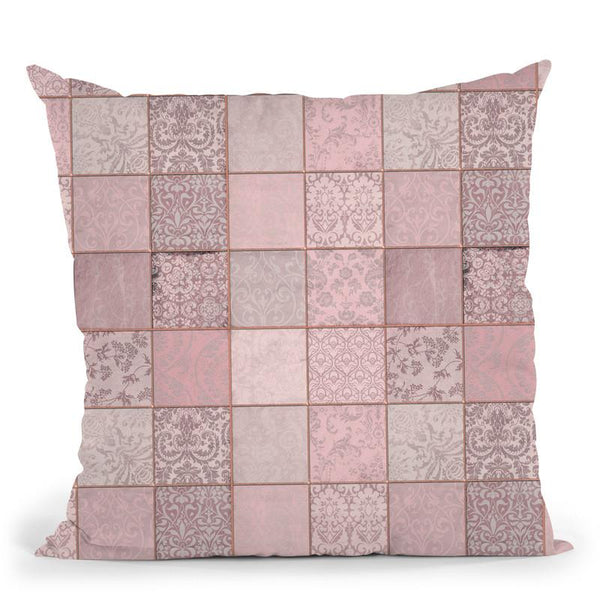 Patchwork Ii Throw Pillow By Andrea Haase