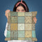 Patchwork Mit Naht Throw Pillow By Andrea Haase