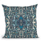 Pattern Blue Throw Pillow By Andrea Haase