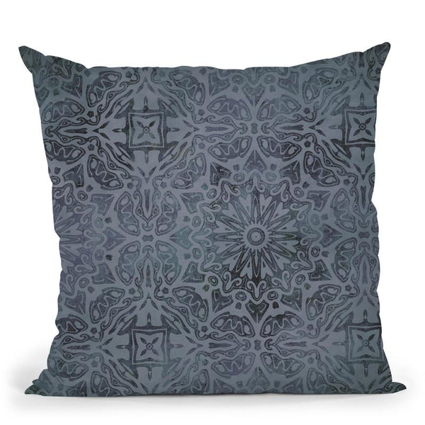 Pattern Grunge Grey Throw Pillow By Andrea Haase